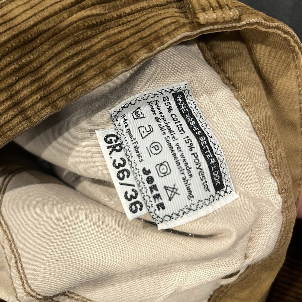 JOKER Corduroy HARLEM WALKER Denim ohne Stretch‎ brown braun 36/36 - Picture 4 of 8